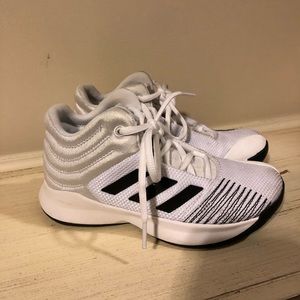Size 1 adidas basketball shoes